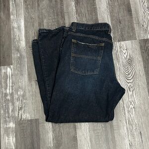 Red Camel Men's Dark Blue Straight Jeans